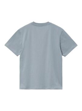 Camiseta Mujer Carhartt WIP Chase Azul