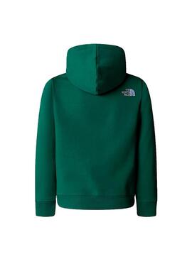 Sudadera Niño/a The North Face Drew Peak Verde