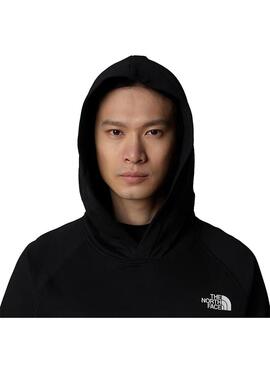 Sudadera Hombre The North Face Raglan Box Hoodie Negra