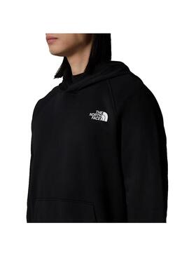 Sudadera Hombre The North Face Raglan Box Hoodie Negra