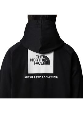 Sudadera Hombre The North Face Raglan Box Hoodie Negra