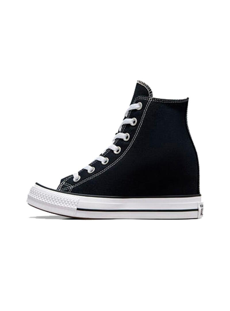 Zapatilla Mujer Converse Ctas Wedge Negra