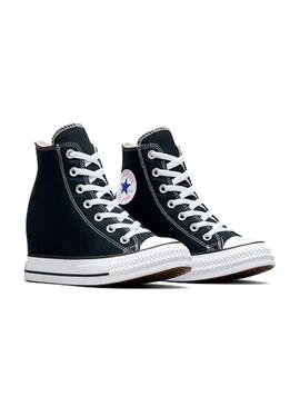 Zapatilla Mujer Converse Ctas Wedge Negra