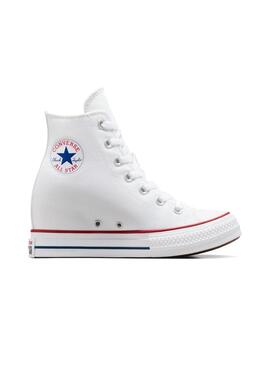 Zapatilla Mujer Converse Ctas Wedge Blanca