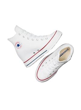 Zapatilla Mujer Converse Ctas Wedge Blanca