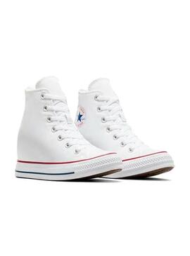 Zapatilla Mujer Converse Ctas Wedge Blanca