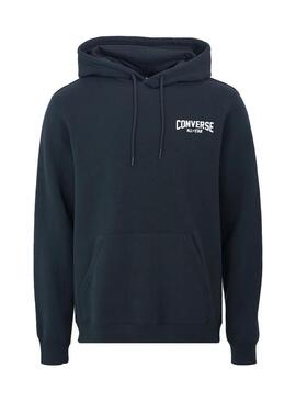 Sudadera Hombre Converse Retro Chuck Negra