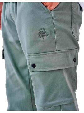 Pantalon Hombre Project x Paris Cargo Verde