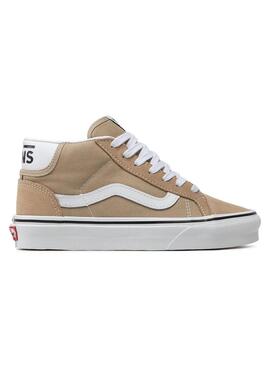 Zapatilla Unisex Vans Mid Skool 37 Beige