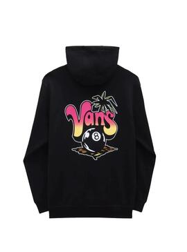 Sudadera Hombre Vans 8 Ball Negra