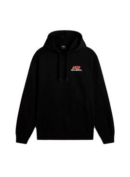 Sudadera Hombre Vans Pool Service Negra