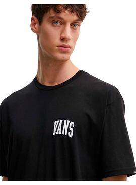 Camiseta Hombre Vans Varsity Negra