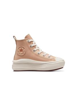 Zapatilla Niña Converse Move Hi Waem Camel