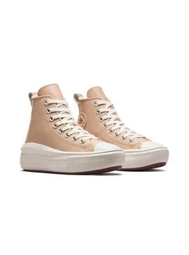 Zapatilla Niña Converse Move Hi Waem Camel