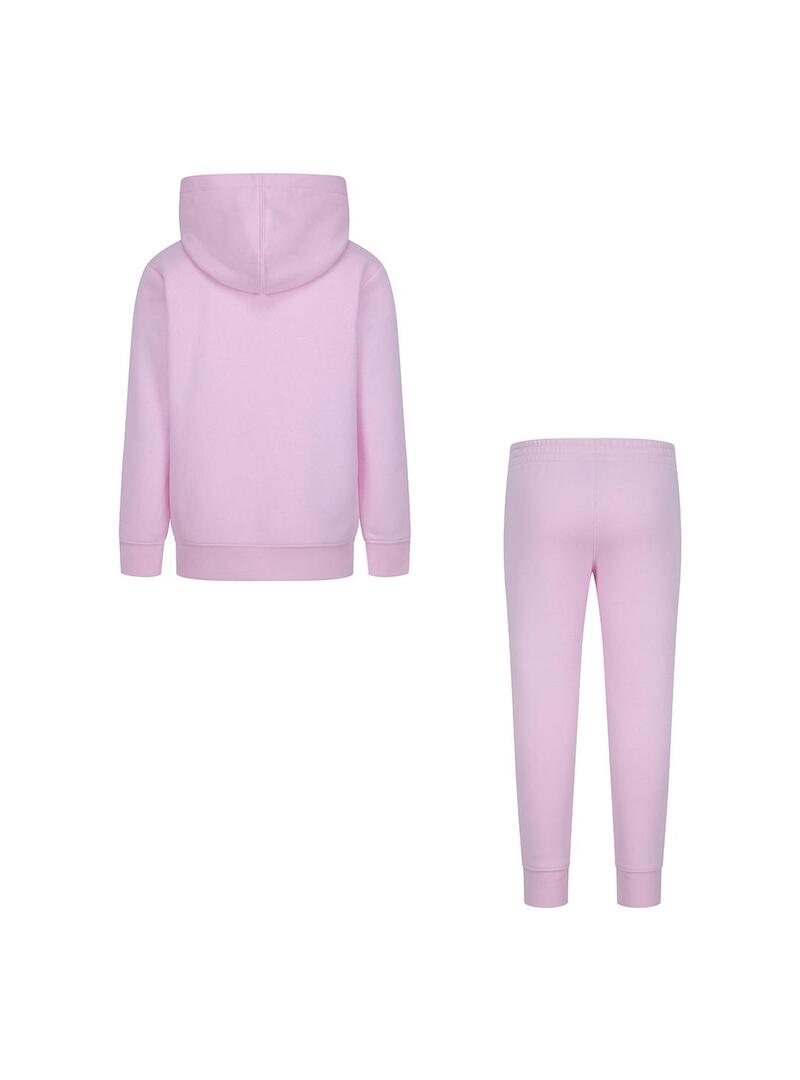 Chandal Niña/o Jordan Hoody Rosa