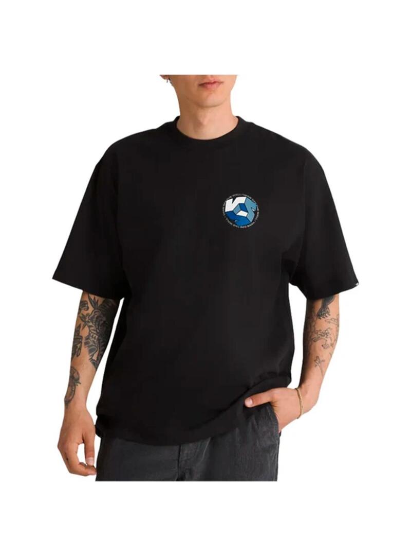 Camiseta Hombre Vans Cycle V Negra