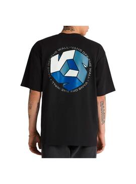 Camiseta Hombre Vans Cycle V Negra