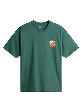 Camiseta Hombre Vans Cycle V Verde