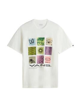 Camiseta Hombre Vans Cluster 66 Crudo