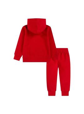 Chandal Niño/a Jordan Hoody Rojo