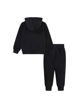 Chandal Niño/a Jordan Hoody Negro Dorado