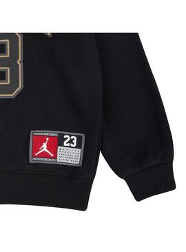 Chandal Niño/a Jordan Hoody Negro Dorado