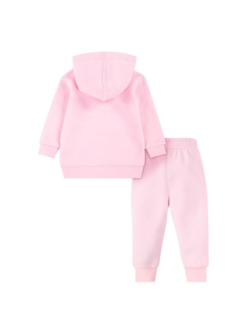 Chandal Niña Jordan Hoody Rosa