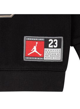 Chandal Niño/a Jordan Hoody Negro Dorado