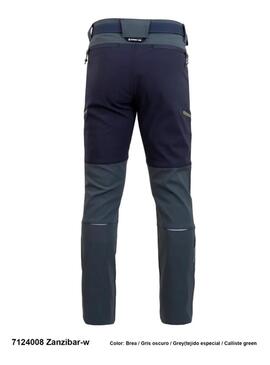 Pantalones Hombre Sphere Zanzibar Verde Gris