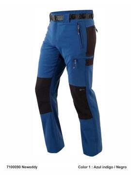 Pantalon Hombre Sphere Neweddy Azul Negro