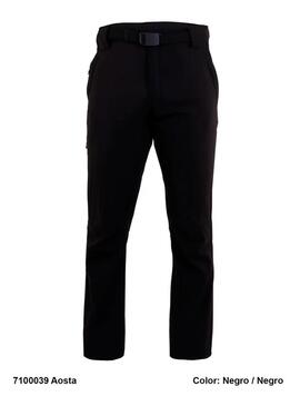 Pantalon Hombre Sphere Aosta Negro