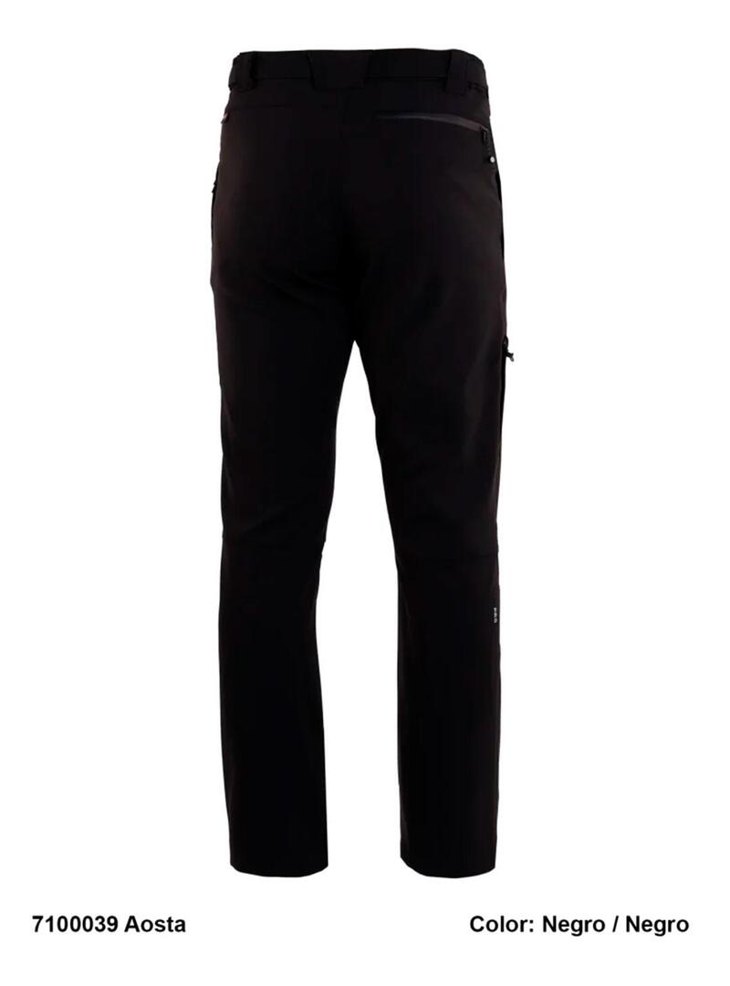 Pantalon Hombre Sphere Aosta Negro