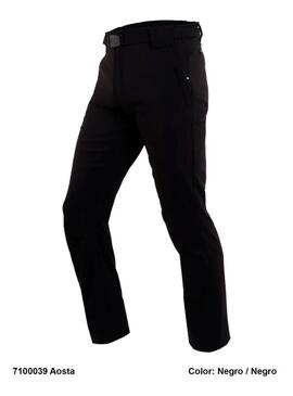 Pantalon Hombre Sphere Aosta Negro