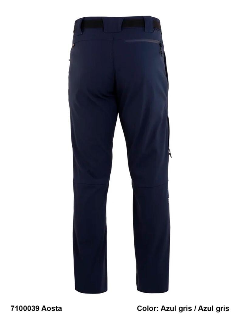 Pantalon Hombre Sphere Aosta Azul Gris