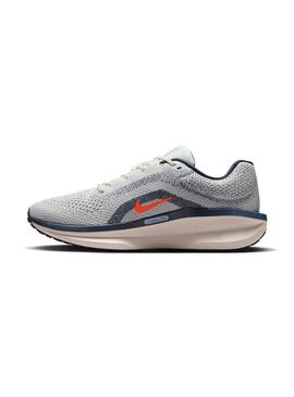 Zapatilla Hombre Nike Winflo 11 Gris Naranja