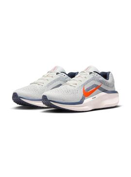 Zapatilla Hombre Nike Winflo 11 Gris Naranja