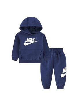 Chandal Niño/a Nike Hoody Marino