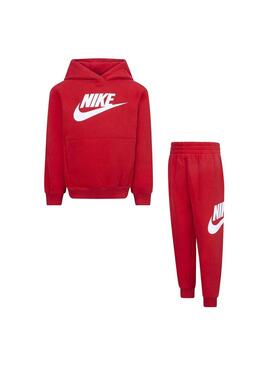 Chandal Niño/a Nike Fleece Rojo