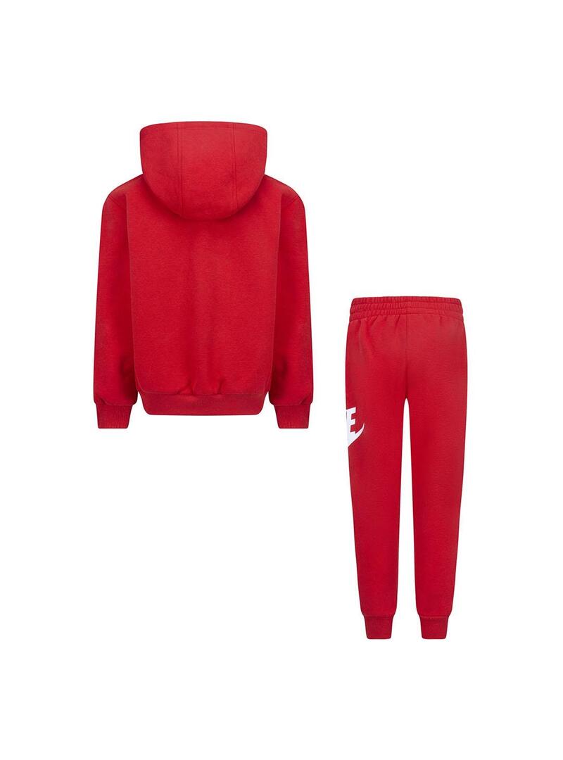 Chandal Niño/a Nike Fleece Rojo