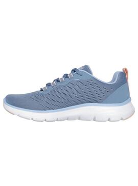 Zapatilla Mujer Skechers Flex Appeal 5.0 Azul