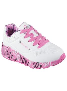 Zapatilla Skechers Uno Junior lovely luv