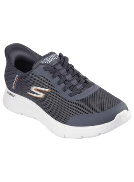 Zapatilla Hombre Skechers Go Walk Slip-ins Gris