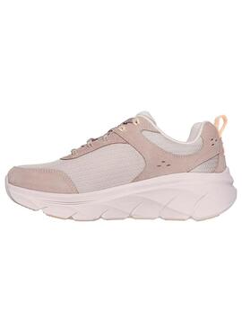 Zapatilla Skechers Mujer D´Lux Walker Beige