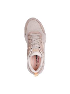 Zapatilla Skechers Mujer D´Lux Walker Beige