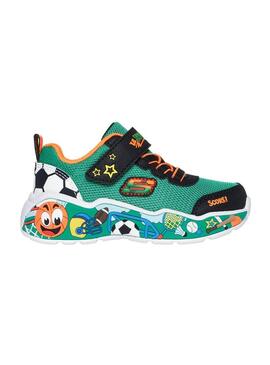 Zapatilla Niño/a Skechers Play Scene Verde