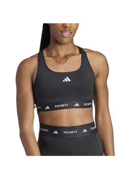 Top Mujer adidas Tf Bra Negro