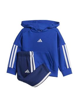 Chandal Niño/a adidas 3S Fl Azul