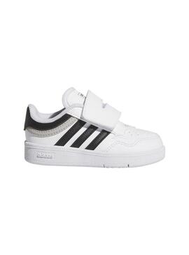 Zapatilla Niño/a adidas Hoops 4.0 Blanco Negro