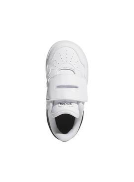 Zapatilla Niño/a adidas Hoops 4.0 Blanco Negro