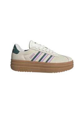 Zapatilla Mujer adidas Vl Court B Beige Verde Ro